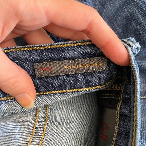 Citizens of Humanity Kelly Low Rise Bootcut Jeans Womens Size‎ 28 Blue - Picture 3 of 10